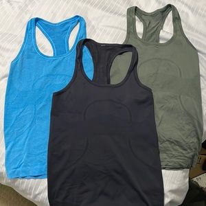 Lululemon Swiftly Raceback Tanks